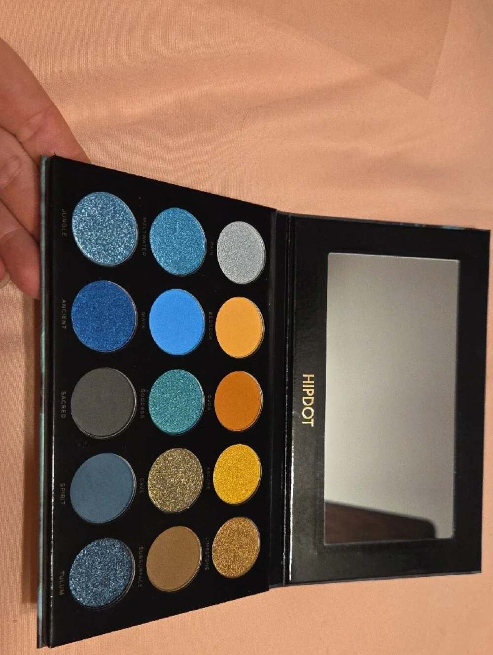 Eyeshadow Palette — Green Marble Finish